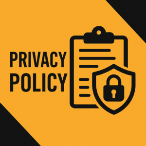 Banner for Privacy policy