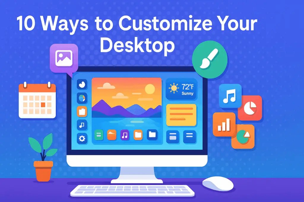 10 Ways to Customize Desktop