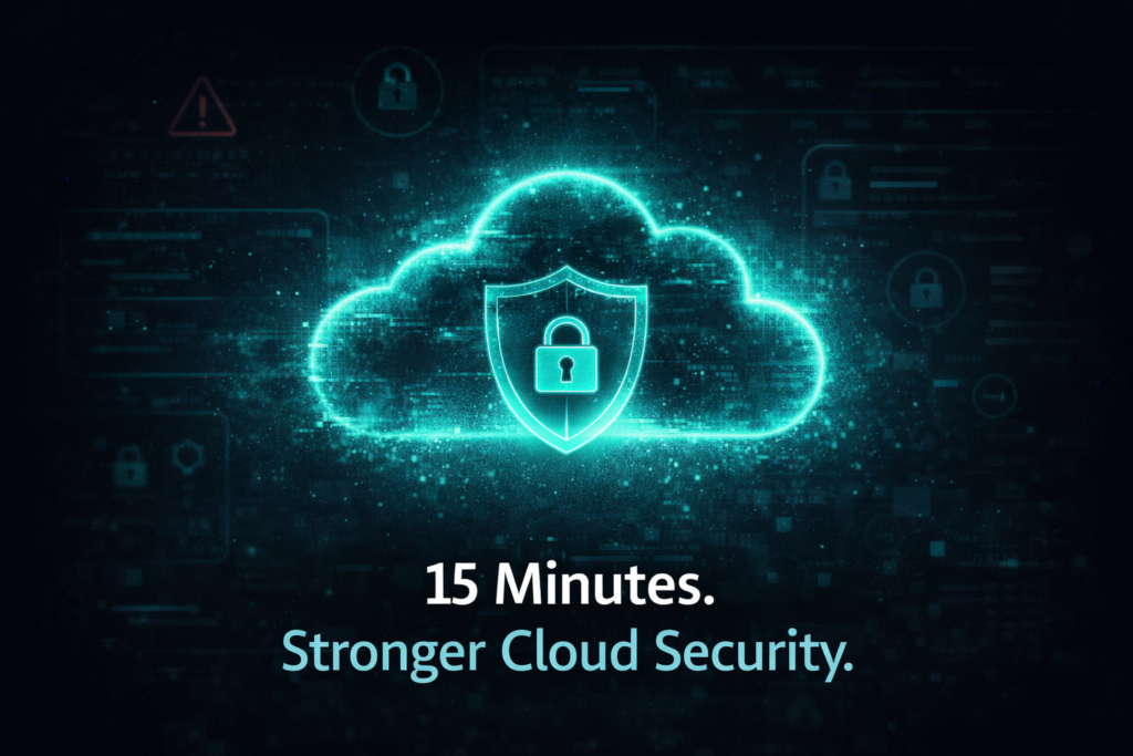 15 minute cloud security