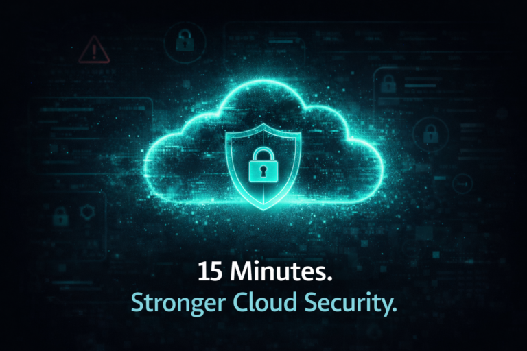 15 minute cloud security